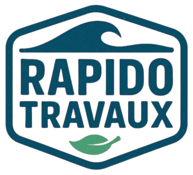 Logo Rapido Travaux – entreprise de petits travaux, dépannage, levée de réserves et finitions de chantier à la Rochelle en Charente maritime