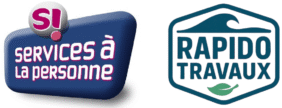 alt="Logo Rapido Travaux et Service à la Personne, entreprise de petits travaux, entretien et dépannage à La Rochelle et Île de Ré"